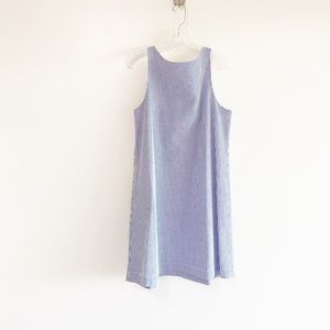 Vineyard Vines Sleeveless Seersucker Striped Dress